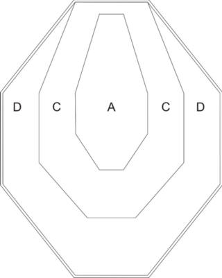 Tarcza IPSC - nadaje się do ćwiczenia Bill drill.